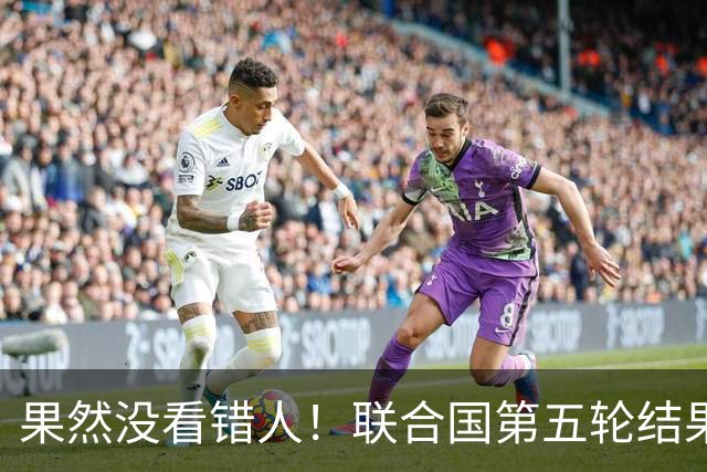 果然没看错人！联合国第五轮结果出来了，中国看中的人排在第一