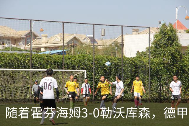 随着霍芬海姆3-0勒沃库森，德甲最新积分榜出炉